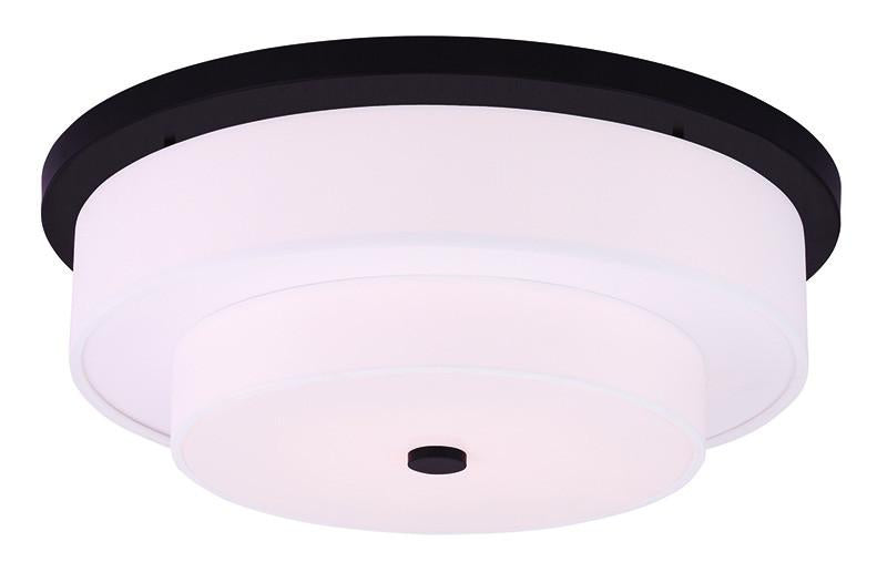 Livex Meridian 4 Light Bronze Ceiling Mount - C185-50866-07