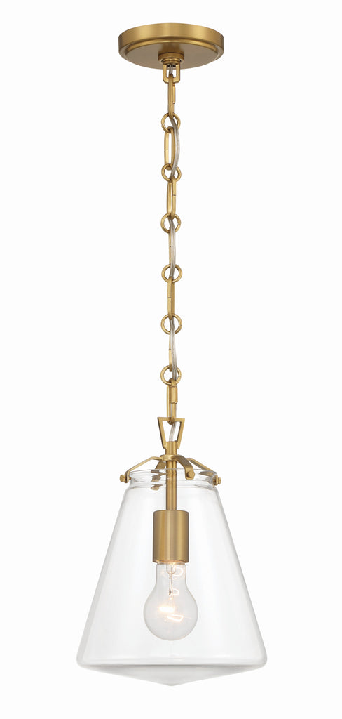 Voss 1 Light Luxe Gold Mini Pendant - C193-VSS-7003-LG