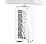 ZC121-ML9310 - Regency Decor: Sparkle Collection 1-Light Silver Finish Table Lamp