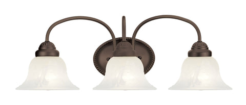 Livex Edgemont 3 Light Bronze Bath Light - C185-1533-07