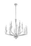 ZC121-2017G36C - Regency Lighting: Trident 15 light in Chrome Pendant