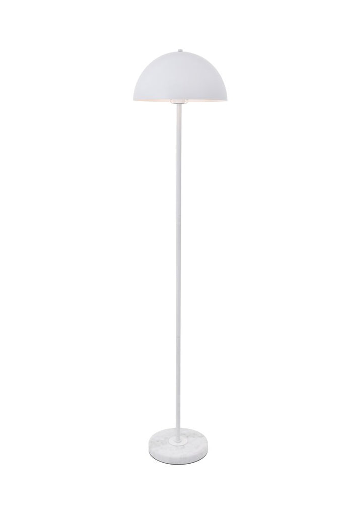 ZC121-LD4027F14WH - Living District: Forte 1 light White Floor lamp