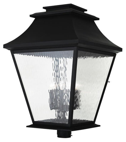 Livex Hathaway 6 Light Bronze Outdoor Post Lantern - C185-20254-07