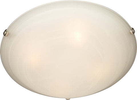 Malaga 2-Light Flush Mount Satin Nickel - C157-2680MRSN