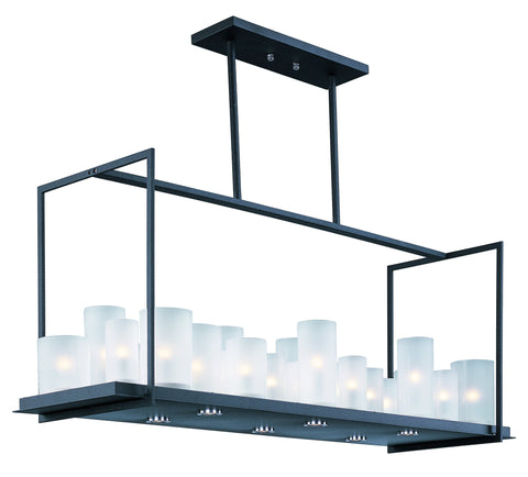 Urban Nights 29-Light Chandelier Textured Black - C157-32468FTTXB