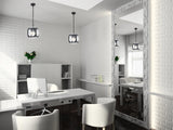 ZC121-1711D11FB - Urban Classic: Juno 4 light in Flat Black Pendant