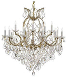 Set of 2-1 Maria Theresa Crystal Lighting Chandeliers Lights Fixture Ceiling Lamp H38" X W37" and 1 Large Foyer/Entryway Maria Theresa Empress Crystal (tm) Chandelier Chandeliers Lighting H 52 W 52 - 1EA 1/21510/15+1 + 1EA 918/36