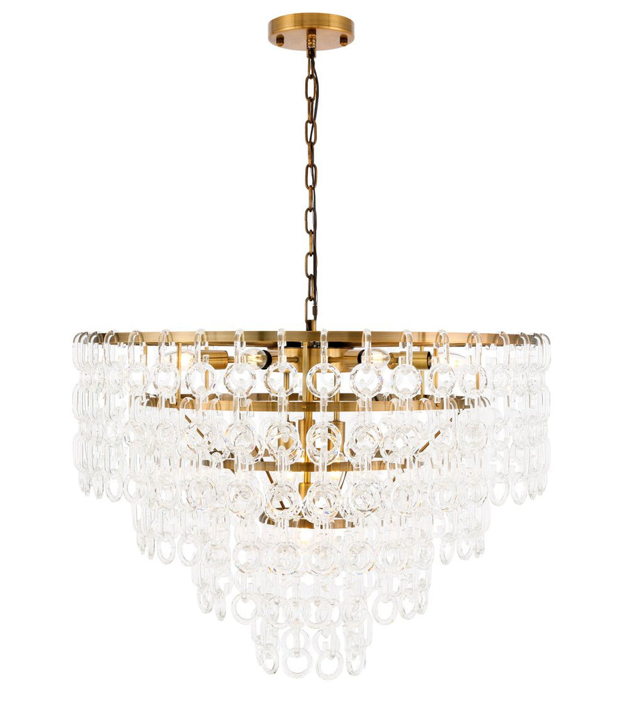 ZC121-1713D32LAB - Urban Classic: Debutante 12 light Light Antique Brass Pendant