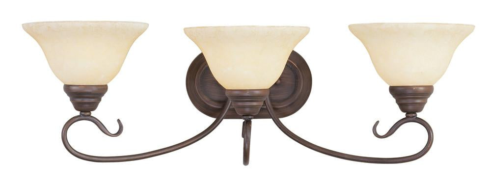 Livex Coronado 3 Light Imperial Bronze Bath Light - C185-6103-58