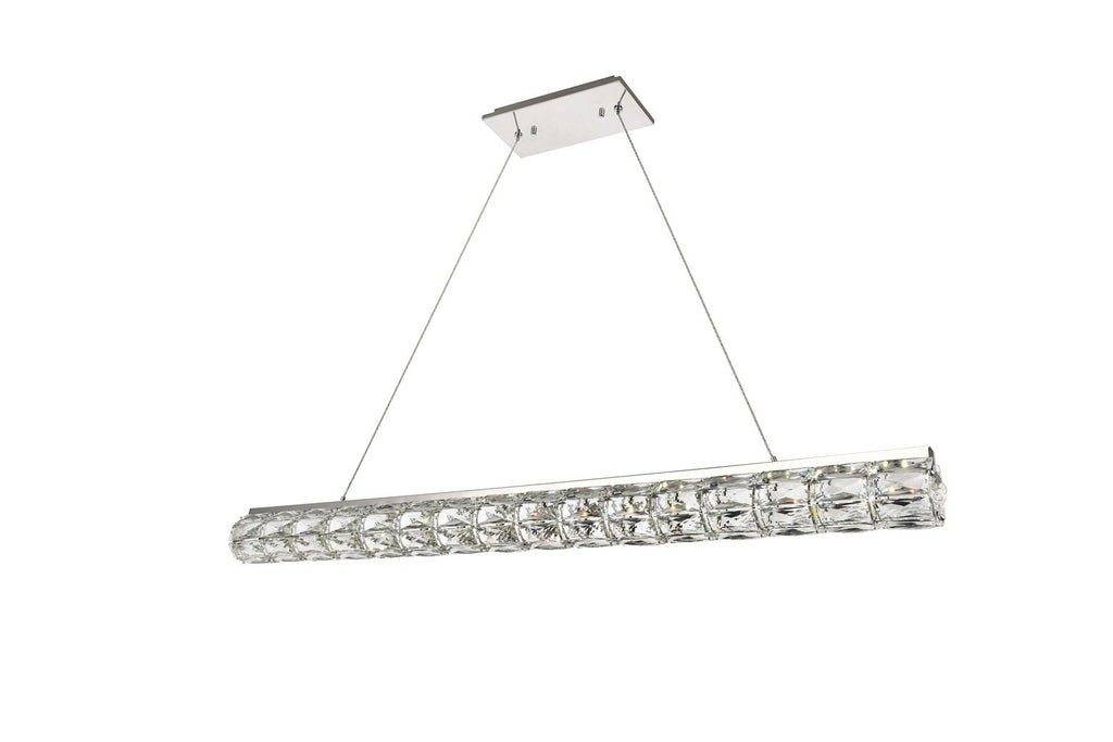 ZC121-3501D48C - Regency Lighting: Valetta Integrated LED chip light Chrome Chandelier Clear Royal Cut Crystal