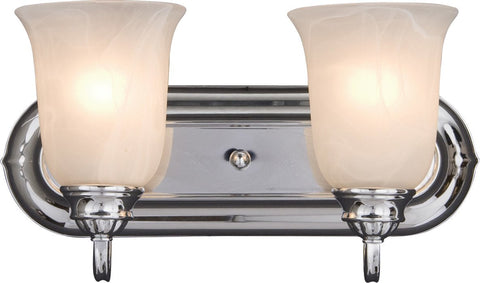 Essentials 2-Light Bath Vanity Polished Chrome - C157-7136MRPC