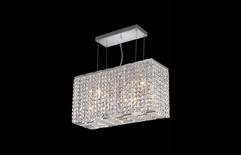 C121-2018D26C/RC - Regency Lighting: Maxime 8 light Chrome Chandelier Clear Royal Cut Crystal