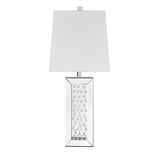 ZC121-ML9310 - Regency Decor: Sparkle Collection 1-Light Silver Finish Table Lamp