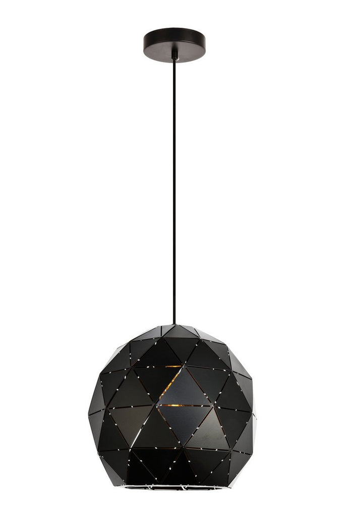 ZC121-LDPD2077 - Living District: Arden Collection Pendant D11.8 H12 Lt:1 Black Finish