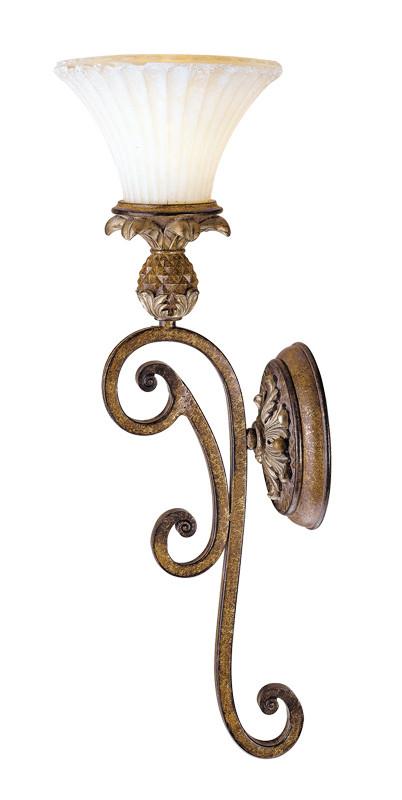 Livex Savannah 1 Light Venetian Patina Wall Sconce - C185-8451-57