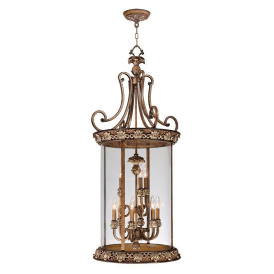 Livex Savannah 9 Light Venetian Patina Foyer - C185-8468-57