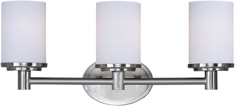 Cylinder 3-Light Bath Vanity Satin Nickel - C157-9053SWSN