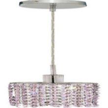 C121-1281D-R-E-TO/RC By Elegant Lighting Mini Collection 1 Lights Pendant Chrome Finish