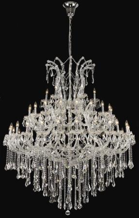 C121-2801G60C By Regency Lighting-Maria Theresa Collection Chrome Finish 49 Lights Chandelier