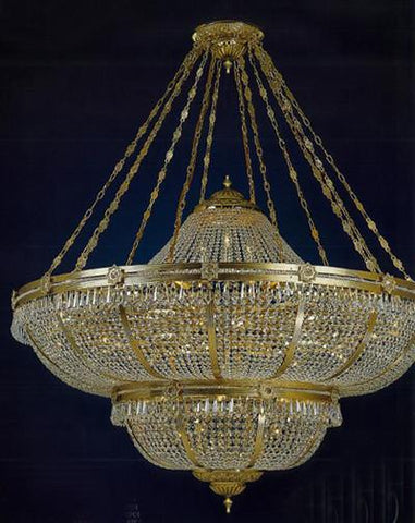 H906-WL61503-1530CKP01 By Empire Crystal-Chandelier