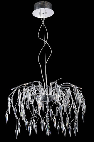 C121-5008D28C/EC - Regency Lighting: Amour 16 light Chrome Chandelier Clear Elegant Cut Crystal