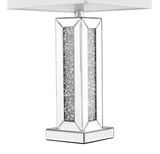 ZC121-ML9311 - Regency Decor: Sparkle Collection 1-Light Silver Finish Table Lamp