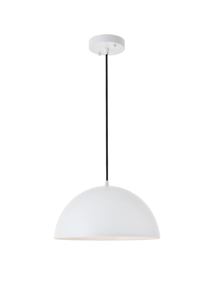 ZC121-LD4023D14WH - Living District: Forte 1 light White Pendant