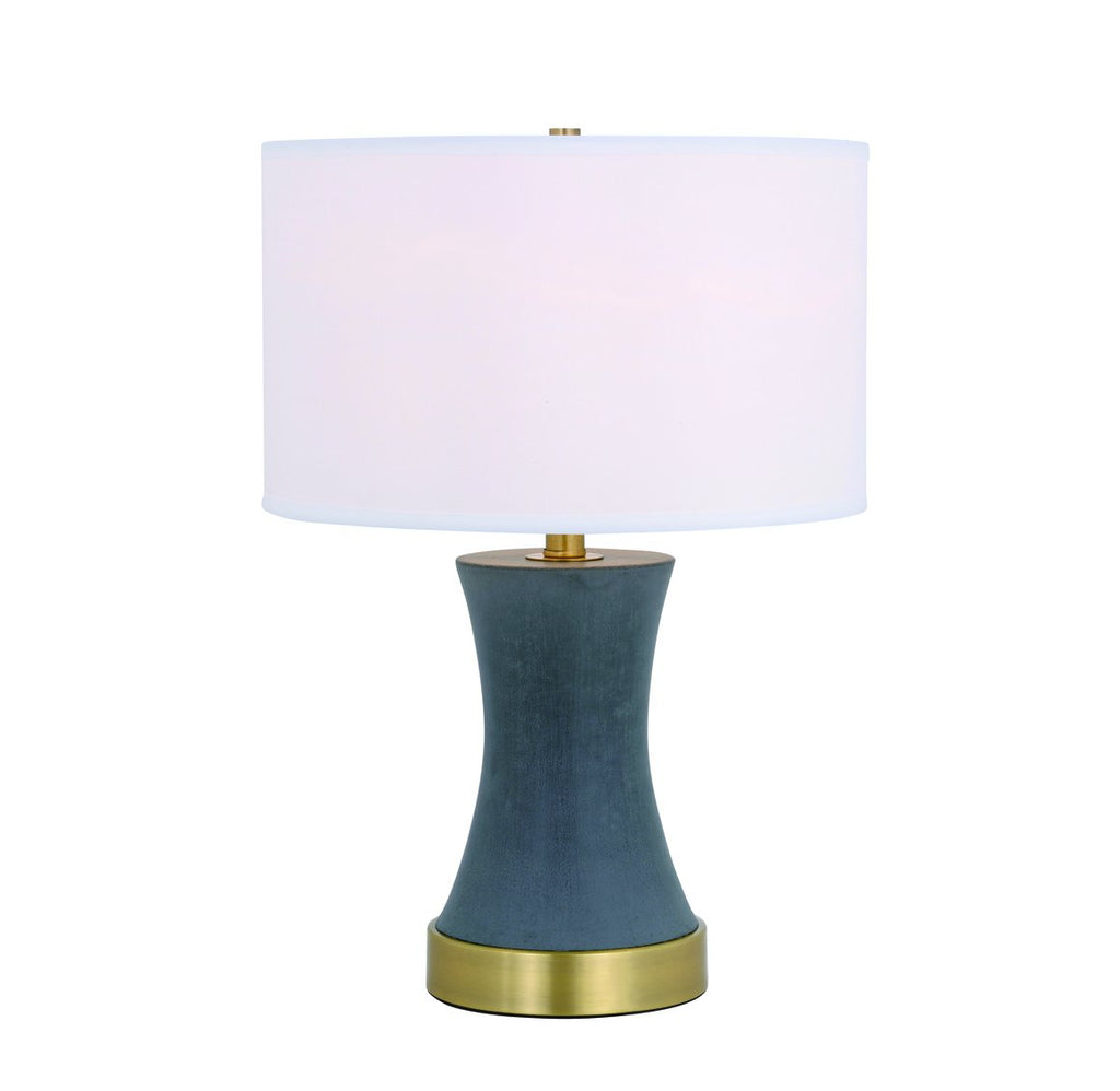 ZC121-TL3036BR - Regency Decor: Knox 1 light Brass Table Lamp