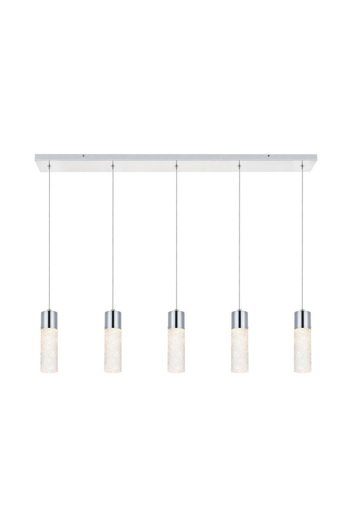 ZC121-5200D42C - Regency Lighting: Constellation 5 light Chrome LED Pendant